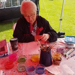 community art at Party in the Park
